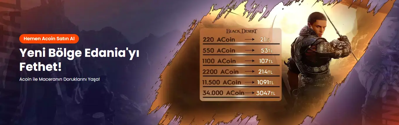 BLACK DESERT ONLİNE